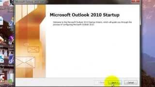 How to configure Microsoft Outlook 2010 (Hindi)