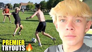 PREMIER SOCCER TRYOUTS GET HEATED! ️