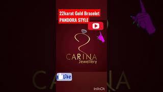 22Karat Gold Bracelet (Pandora Style)