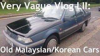 Very Vague Vlog LII: Why Do I Like Strange Old Malaysian and Korean Cars So Much?