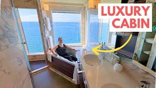 I Stayed in The BIGGEST Cabin on a Cruise Ship - Norwegian Spirit