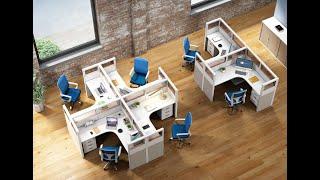 Modular Office  Furniture | Office Staff Benching and Panel System Setup | JIANGXIN Series