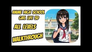 Anime High School Girls - Yandere Life Simulator 3D - Gameplay Walkthrough Part 1 (Android)