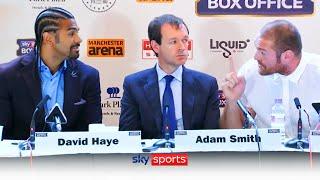 When Tyson Fury and David Haye clashed in hilarious press conference 