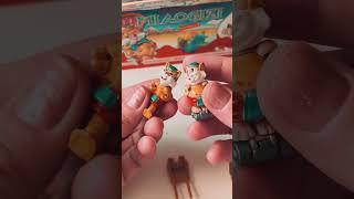 Unboxing a Vintage Kinder Set: Rare Toys from the Past! #christmasunboxing #ChocolateSurprise