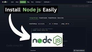 How to Install Node.js on Windows 10/11: Step-by-Step Guide to Download & Run Node.js