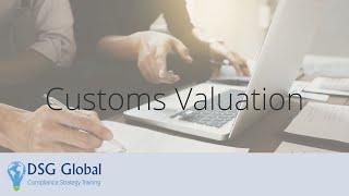 Webinar - Customs Valuation