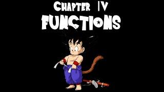 Beej's guide to C programming, chapter 4: Functions