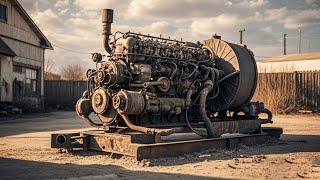 Genius Girl Repairs A Generator Set That Has Been Broken For Years And No One Has Repaired It