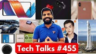 Tech Talks #455 - Uber Crash, Nokia Blast, Oneplus 6, Ola Uber Strike, 100TB SSD, Gold iPhoneX