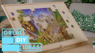 How to make a Puzzle Table | DIY | Great Home Ideas