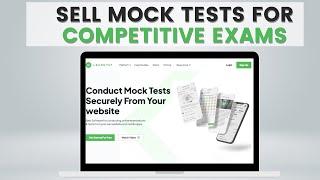 Create And Sell Mock Tests For Competitive Exams| Learnyst