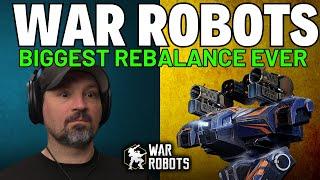 War Robots This Will Change Everything | Huge Nerfs and Buffs