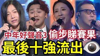 內幕爆料！賽果流出！中年好聲音3「十強」你支持的有入圍嗎？ #黃博 #我歌故我在 #王鄭浚仁 #同花順 #高菲 #祝福 #劉曉昆 #如願 Dan James #李香蘭 #張與辰 #祝君好