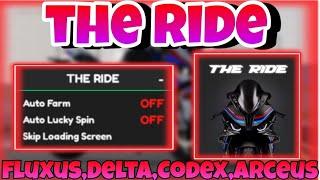 [NEW]Roblox script hack the ride|Auto fram,race,lucky spin..|mobile/PC|Lion Kc Lee