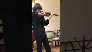 Даниил Бессонов: 24-й каприс Паганини. Daniil Bessonov: Niccolo Paganini, Caprice 24