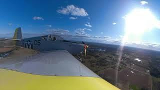 Landing RV6A at Mora jmr