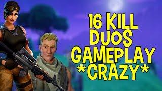 CRAZY Duo Fortnite Gameplay - Hartzy