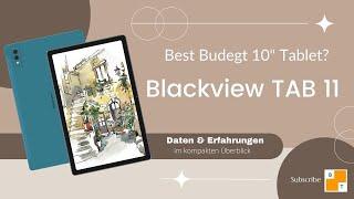 Blackview TAB11 Tablet Deutsch Test