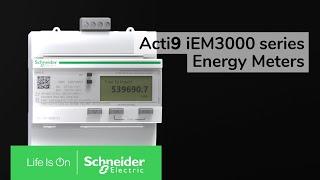 Acti9 iEM3000 energy meters | Schneider Electric