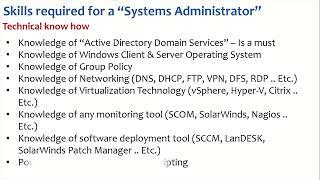 What is Wintel? & Role of a "System Administrator"