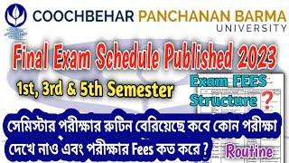 CBPBU Exam News | EXAM ROUTINE 2023 | Exam FEES STRUCTURE Details