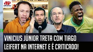 "O Vinicius Júnior PERDEU A MÃO com o Tiago Leifert, cara! EU TEMO que ele..." TRETA na Seleção!