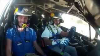 Nasser Al Attiyah onboard Cyprus rally crazy