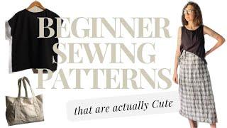 Beginner Sewing Patterns that are ACTUALLY Cute