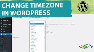 How to Change WordPress Timezone