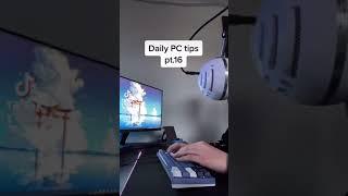 DAILY pc tips MUST WATCH