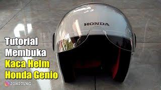 Tutorial Membuka Kaca Helm Honda Genio CBS ISS 2022  Bonus Pembelian