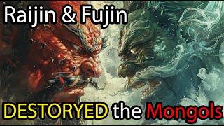 Raijin and Fujin: Gods that DESTROYED the Mongols | Japanese Mythology Explained | Japanese Stories