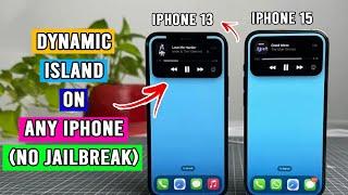 How to Install Dynamic Island on iOS 16-17 (No Jailbreak)