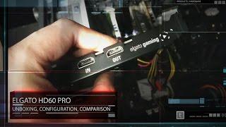 Elgato HD60 Pro Unbox and Setup for same PC recording