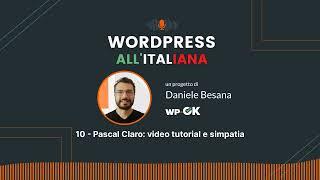 10 - Pascal Claro: video tutorial e simpatia