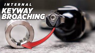 Masterful Macro Technique for Internal Keyway Broaching