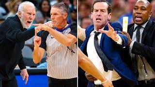 NBA "When Coaches Goes After the Referees" MOMENTS