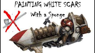 How to Paint White Scars WITHOUT an Airbrush