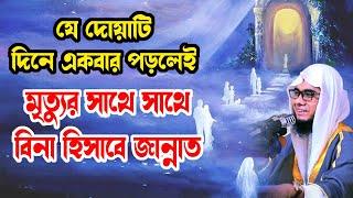 দোয়াটি একবার পড়লেই বিনা হিসাবে জান্নাত shahidur rahman mahmudabadi new bangla waz 2024 মাহমুদাবাদী