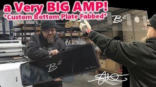 Fabbing a Custom Bottom Plate for a VERY BIG amp | B2 Audio M15R The Raven