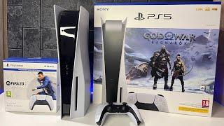 Unboxing PlayStation 5 (PS5) 825GB C-Chassis + God of War Ragnarok 2023