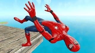 Spiderman Ragdoll Jumps & Falls (GMOD) Episode 325