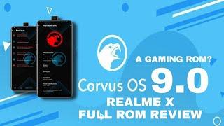 Corvus OS 9.0 Endgame Custom Rom for Realme X | Full Rom review | Gaming  Rom?