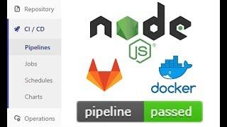 CI/CD a NodeJS API with GitLab Runner and Docker-Compose