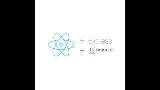 Deploy react js with node (express) app to heroku