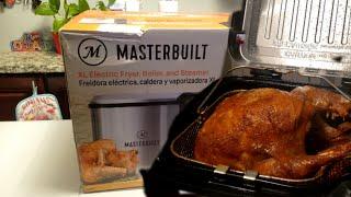 How to Deep fry a Turkey Step by Step | Masterbuilt XL Butterball Electric Turkey Fryer