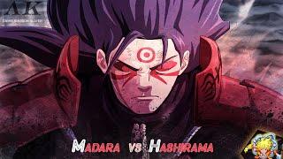 Madara vs Hashirama!!! All Fights[HD]