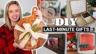 DIY Christmas gifts people ACTUALLY WANT  (last-minute + cute ideas)