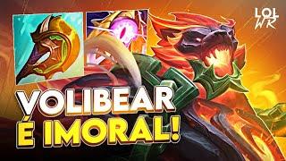 O SEGREDO PRA CARREGAR DE VOLIBEAR: SÓ ANDAR PRA FRENTE! | LoL Wild Rift